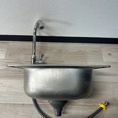 未使用✴︎シングル 手洗いシンク　の画像
