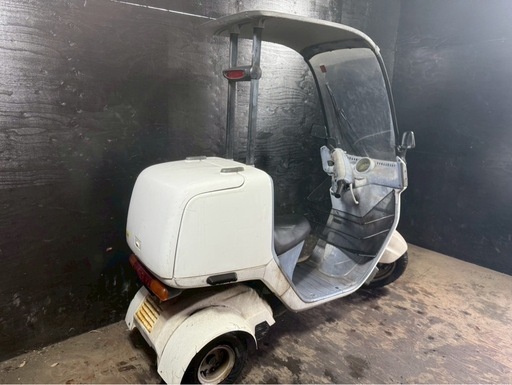 ★支払い総額4.8万円★走行テスト済み！早い者勝ち♪ホンダ　ジャイロキャノピー TA02 リアボックス付き！ミニカー登録OK！