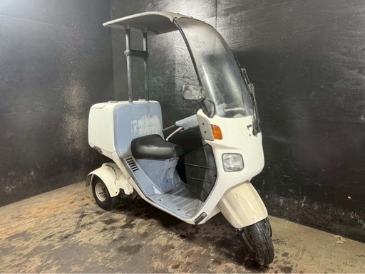 ★支払い総額4.8万円★走行テスト済み！早い者勝ち♪ホンダ　ジャイロキャノピー TA02 リアボックス付き！ミニカー登録OK！