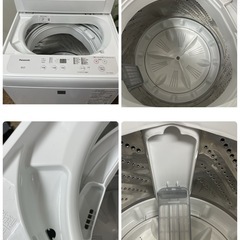 R737 ☀️ Panasonic 洗濯機（洗濯5.0㎏) 20年製 NA-F50BE8 ⭐ 動作確認済 ⭐ クリーニング済の画像