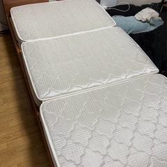 シングルベッド+マットレスセットの画像