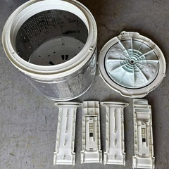 10kg洗濯機 HITACHI BW-KSV100C2018年式分解クリーニングの画像