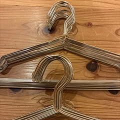 シンプルステンレスハンガー　30本の画像