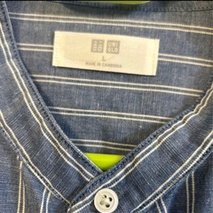 UNIQLO半袖シャツ　Ｌサイズの画像