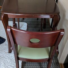 【無料】二人用ダイニングセットの画像