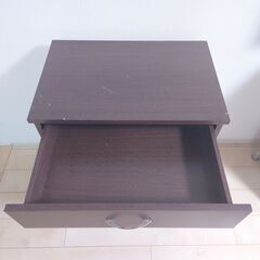 無料！木製4段チェスト　スライドレールの画像