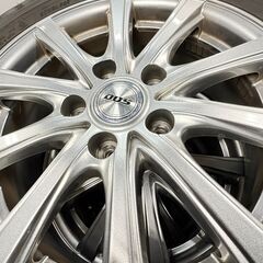 ノア使用 スタッドレスタイヤ アルミホイール付 4本セット 205/60R16 ICE NAVI6 レノックス 16インチの画像