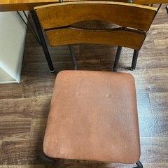 家具ダイニングセット（机1台、椅子2脚セット）の画像