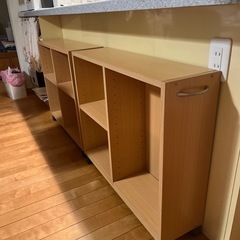 隙間収納のカラーボックスの画像