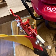 耕運機 ホンダ　こまめ 赤 の画像