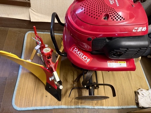 ホンダ こまめ 耕運機 赤 耕運機 ホンダ こまめ 赤
