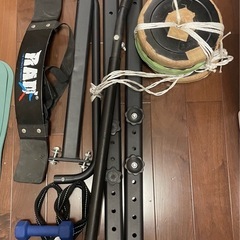 プレート•シャフトなどホームジムセットの画像