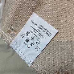 遮光カーテン1枚 ベージュ W105×H162 の画像