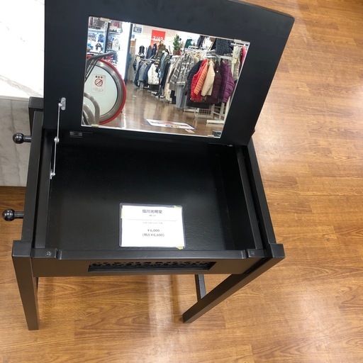 塩川光明堂 イス付きドレッサー オーキッドの風 OW-108 塩川光明堂 1面ドレッサーOW-108 オーキッド風【トレファク川越店