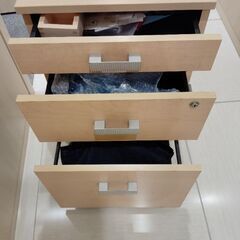 キャビネット　オフィスワゴンの画像