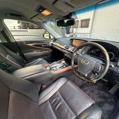 修復歴無 LS600h バージョンC Iパッケージ 三眼LEDヘッドライト 黒革シートの画像