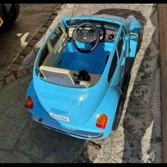 美品 Aosom アオサム リモコン電動リモコン　キッズカー 6Vの画像