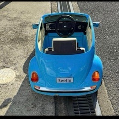 美品 Aosom アオサム リモコン電動リモコン　キッズカー 6Vの画像