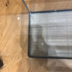 （プラスチック部ワレあり）ジェックス GEX AQUARIUM ラピレスRV60GT LEDセット グランデ600付属曲げガラス水槽W60×D30×H36cmの画像