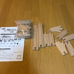 スピードシティ 木製トレイン 学校へいこう！ スクールトレインセットの画像