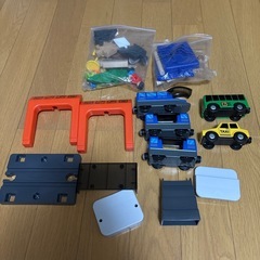 スピードシティ 木製トレイン 学校へいこう！ スクールトレインセットの画像