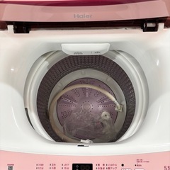Haier5.5kg洗濯機 JW-U55HKの画像