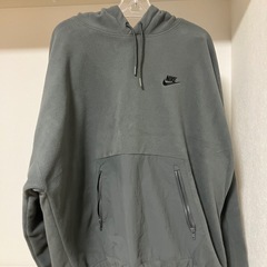 ナイキ　クラブフリース XXL グレーの画像