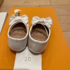 結婚式　ドレス　子ども靴　サイズ20の画像