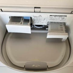 洗10kg乾5kg TOSHIBA 東芝 洗濯乾燥機AW-10SV5 分解クリーニング Used/美品の画像