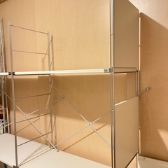 無印良品 MUJI スチールユニットシェルフ　の画像