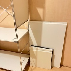 無印良品 MUJI スチールユニットシェルフ　の画像