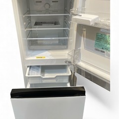 配達可【ハイセンス】冷蔵庫135L★2024年製 クリーニング済み/6ヶ月保証付き【管理番号】1214 橋の画像