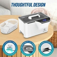 LifeBasis超音波洗浄機　600ml　強い振動子で強力洗浄　42000Hzの画像