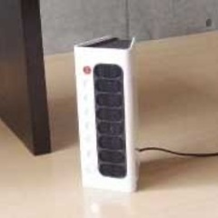 【USED】CCP FX-302W WHITE 足元用ファンヒーターの画像