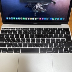 Apple MacBook Retina 12インチ シルバーの画像
