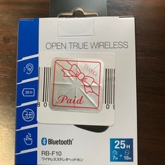 Panasonicのワイヤレスイヤホン RB-F10の画像