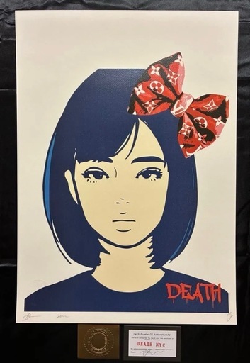 世界限定100枚 DEATH NYC アート ポスター
