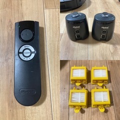 【iRobot ルンバ】ロボット掃除機｜清掃済み｜付属品多数｜リモコン付の画像