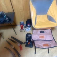 超お得キャンプ用品まとめ売り約50品目　オマケ多数の画像