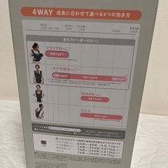 アップリカ　コアラ　ウルトラメッシュEX 抱っこ紐の画像
