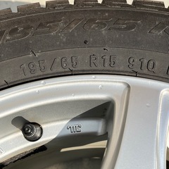 プリウス30 スタッドレスタイヤ　195/65R15の画像