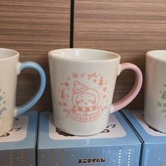 ちいかわ　エニマイくじ　G賞マグカップ　ちいかわ、ハチワレ、くりまんじゅうの画像