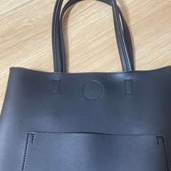 ビジネス バッグ トート 黒 A4 レディース フォーマル 参観 通勤 ブラック レザー 手提げ 肩掛け シンプル の画像