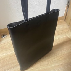 ビジネス バッグ トート 黒 A4 レディース フォーマル 参観 通勤 ブラック レザー 手提げ 肩掛け シンプル の画像