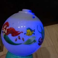 お話し中ディズニー　アリエル　シャボン玉の画像