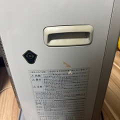 SHARP ファンヒーターの画像