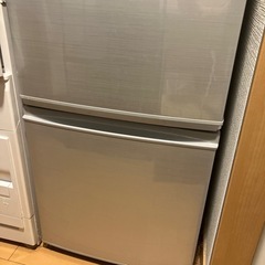 【値下げしました】シャープ 冷凍冷蔵庫　137L 2017年製の画像