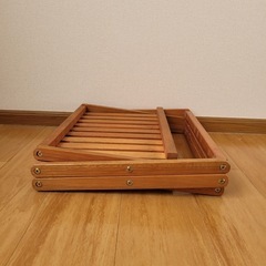 木製ラックの画像