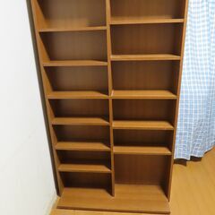 本棚　書棚　棚　木製の画像