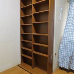 本棚　書棚　棚　木製の画像
